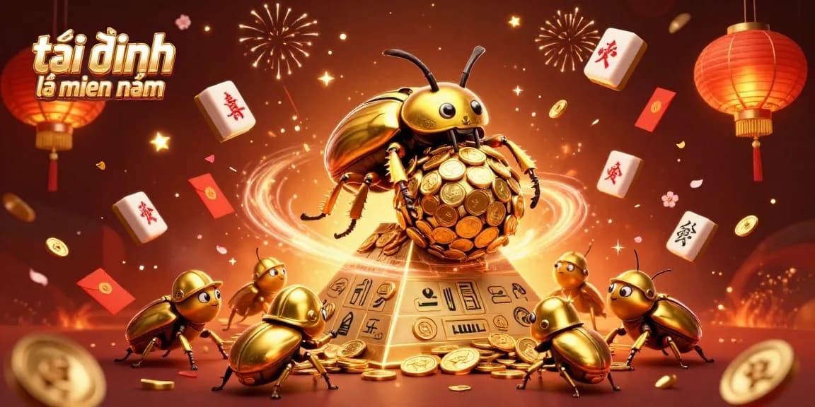 Engage in exciting gameplay with tải tiến lên miền nam in a lavish golden environment.
