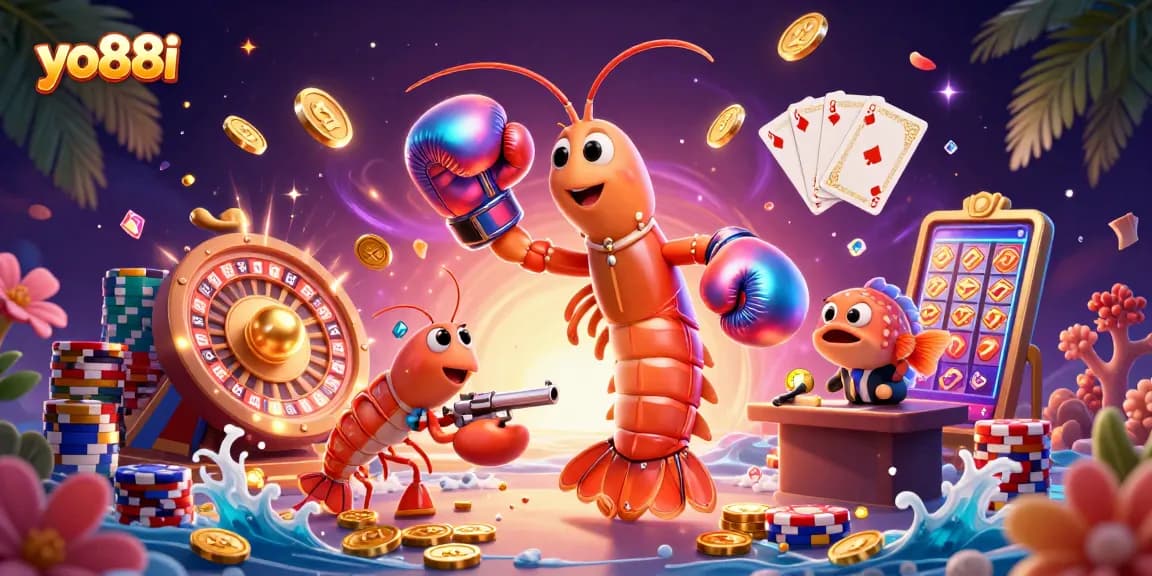 Win big with yo88i's exciting casino games featuring vibrant characters and action!