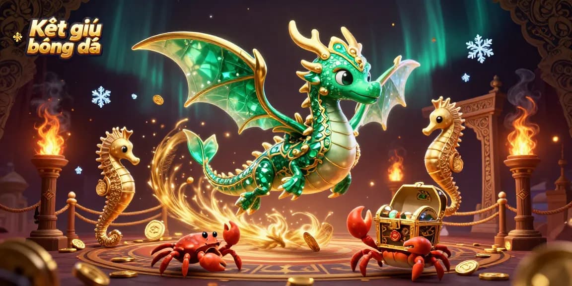 Kết quả bóng đá illustrated as a vibrant 3D scene with dynamic casino elements, showcasing the beauty of betting