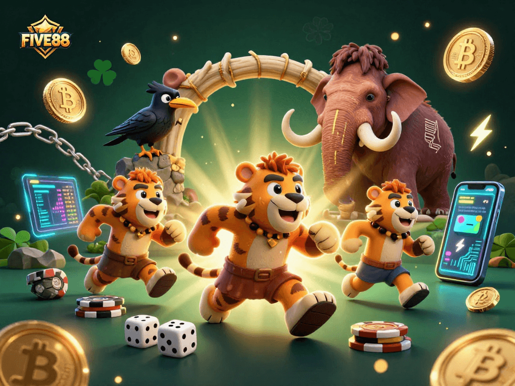 Experience thrilling entertainment at FIVE88’s unique digital casino with interactive gaming.