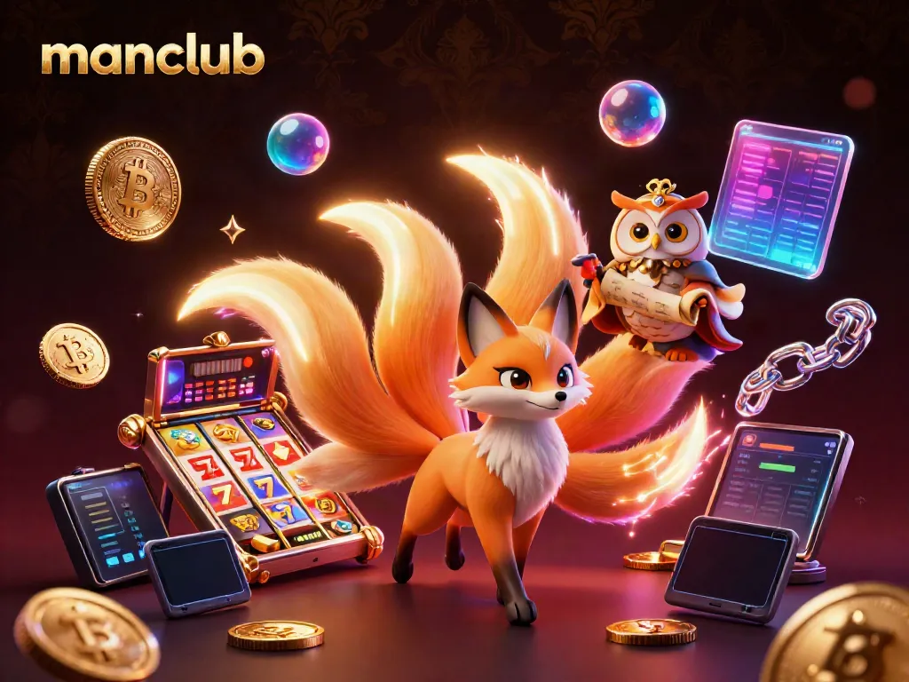 Engage with vibrant gaming experiences at manclub featuring colorful characters and thrilling slot machine elements.
