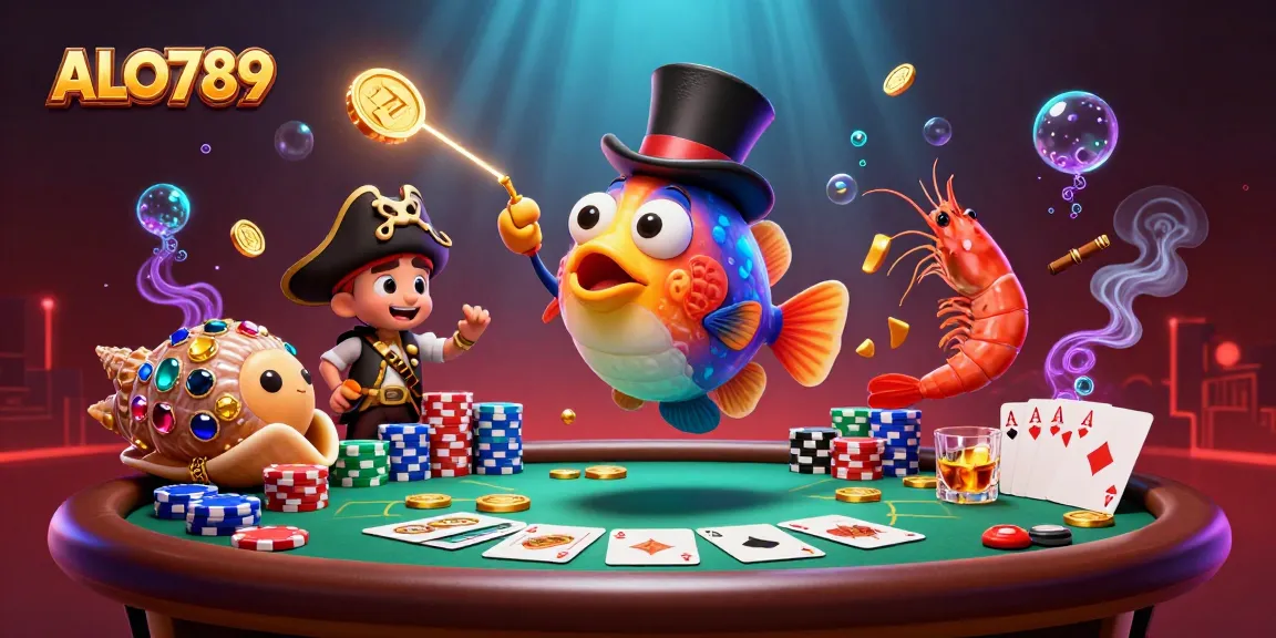 Experience the thrills of ALO789 with vibrant scenes of gambling excitement and high-stakes action.
