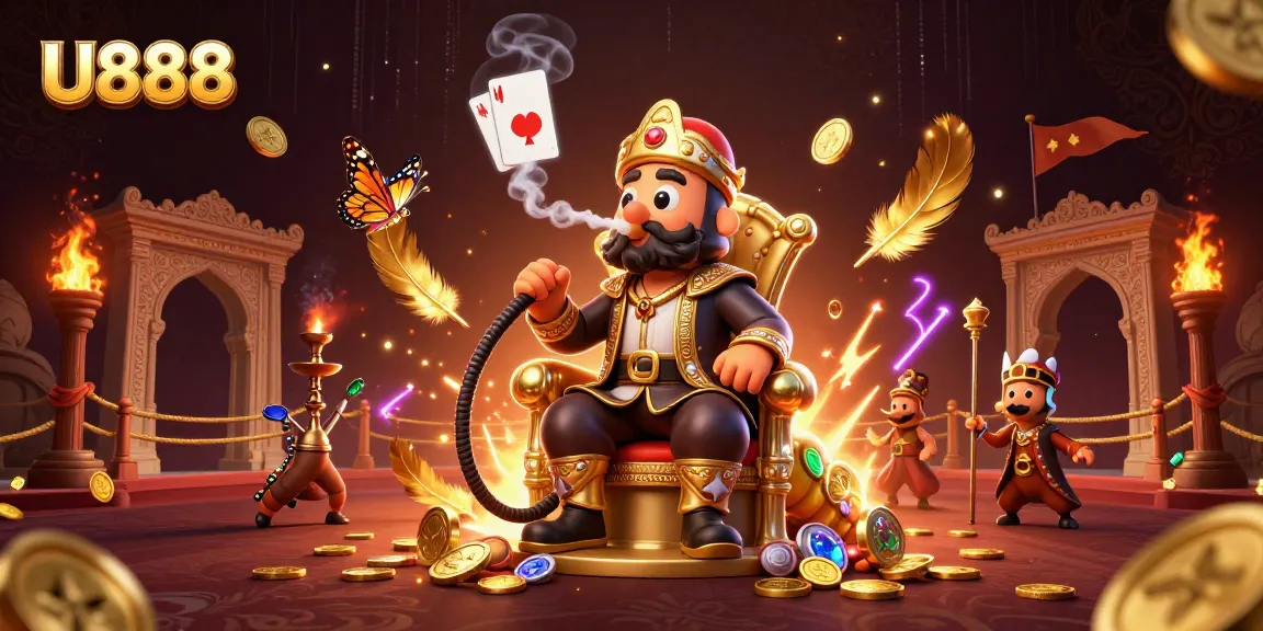 Immerse in the U888 casino adventure with vibrant characters and rich game elements.
