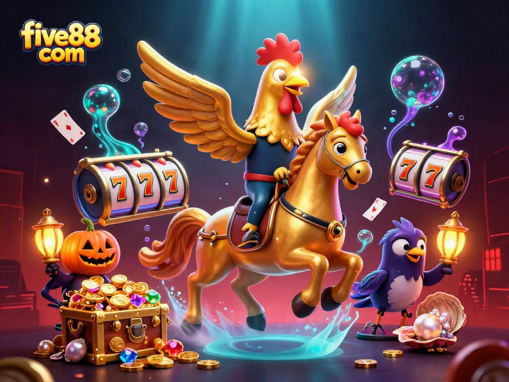 Experience thrilling moments at five88 com with headless horseman and glowing treasures in an immersive casino.