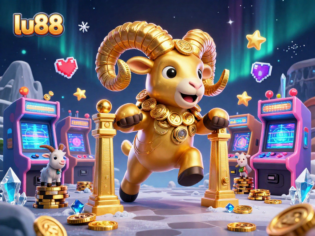 Experience the thrill of lu88 with vibrant 3D casino elements and dynamic gaming action.