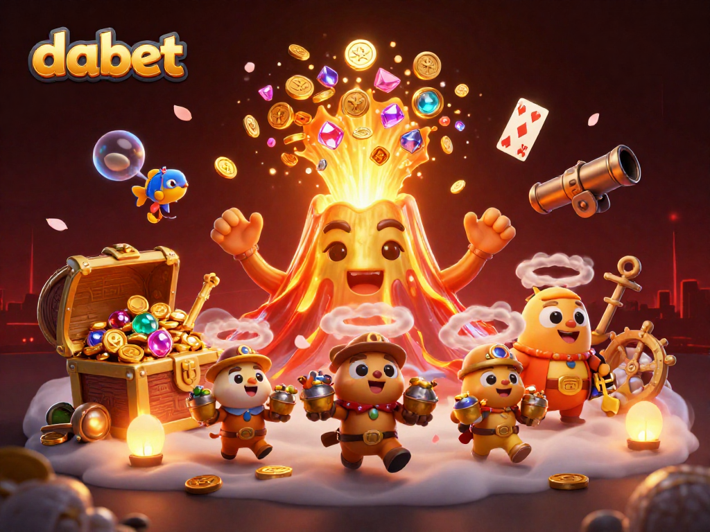Win big at dabet with 3D illustrated gaming adventures packed with treasure and excitement.
