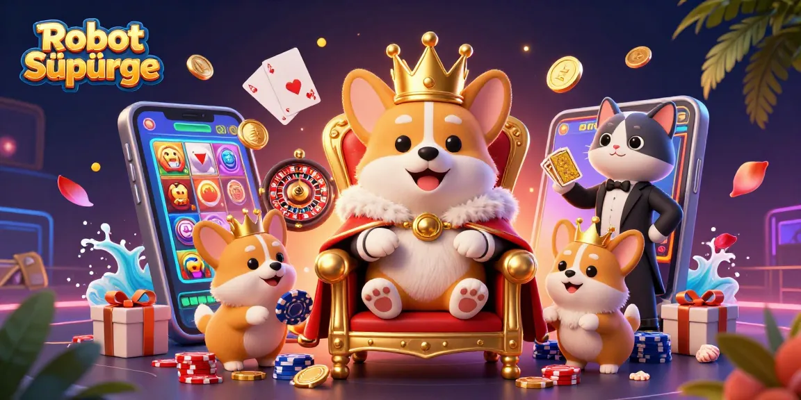 Robot Süpürge ile eğlenceli casino unsurlarını bir araya getirerek kazanç şansı yakalayın.