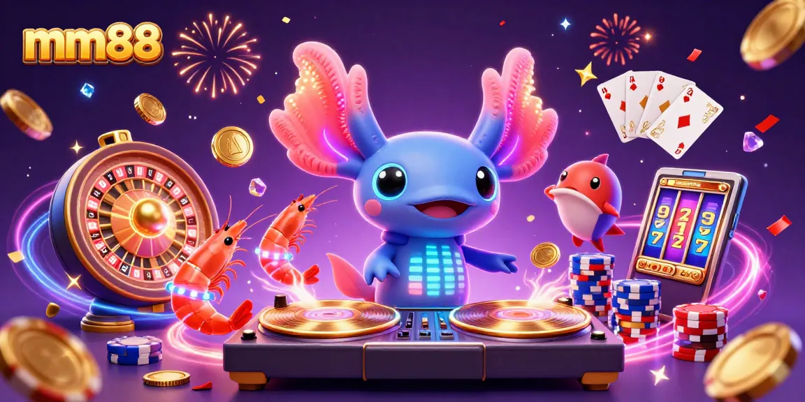 Experience exciting gaming at mm88 with vibrant casino characters and dynamic betting action.