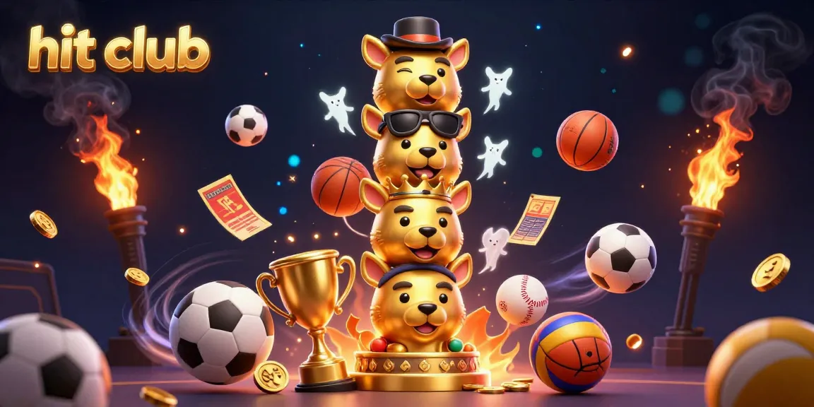 Engage in fun and vibrant gameplay at hit club, showcasing dynamic casino elements and thrilling sports action.