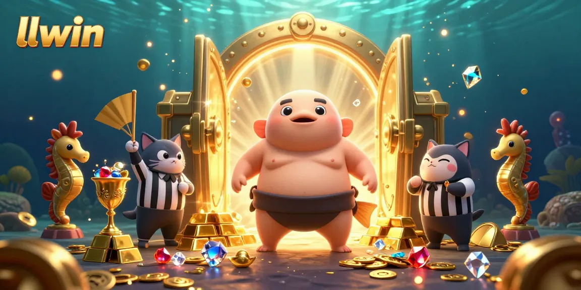 Experience the excitement of llwin casino with vivid visuals showcasing thrilling underwater action.