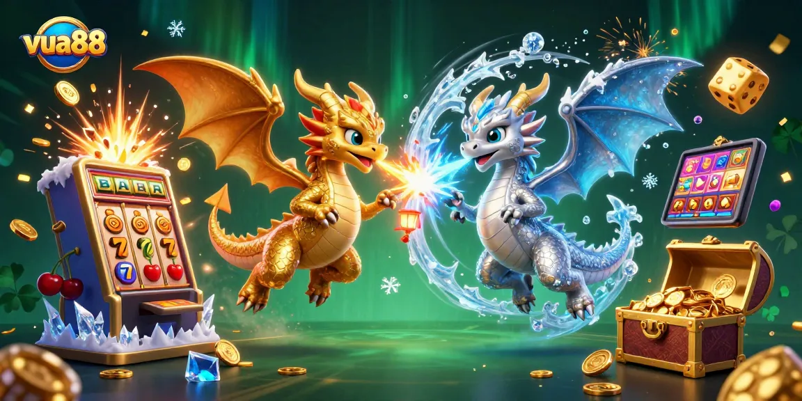 Experience excitement with vua88 as dragons and casino themes burst into action in a vibrant 3D fantasy world.