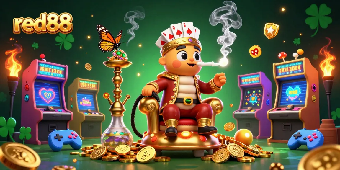Engage with red88’s vibrant casino experience featuring colorful characters and thrilling game elements.