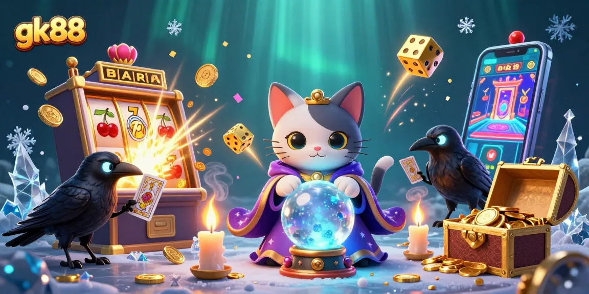 gk88 là nơi những cơ hội chơi game hấp dẫn chờ đợi bạn cùng với slot machine đầy ấn tượng.