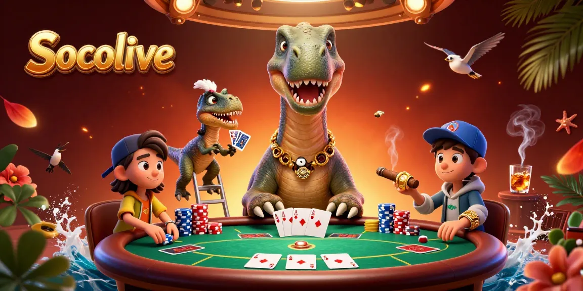 Socolive enhances your betting experience with vibrant poker action in a lively casino.